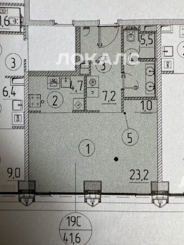 Сдается 1-к квартира на Ленинградский проспект, 37/4, метро Аэропорт, г. Москва