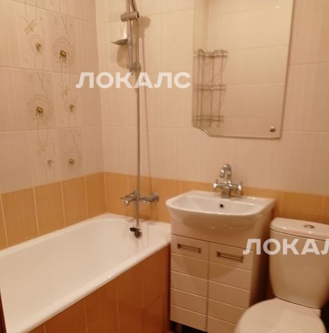 Сдается 1-комнатная квартира на улица Дмитрия Ульянова, 17К1, метро Ленинский проспект, г. Москва