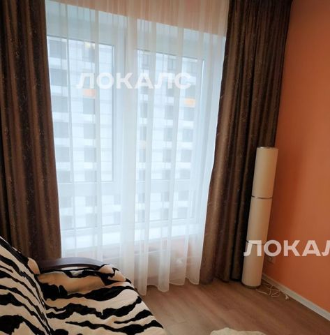 Сдается однокомнатная квартира на улица Александры Монаховой, 85к2, метро Бунинская аллея, г. Москва