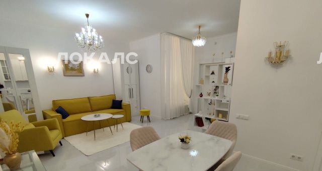 Сдам 1-комнатную квартиру на улица Зорге, 9к1, метро Полежаевская, г. Москва