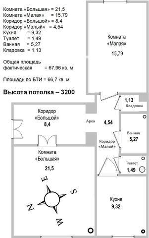 Сдам 2х-комнатную квартиру на г Москва, ул Маршала Новикова, д 11, метро Стрешнево, г. Москва