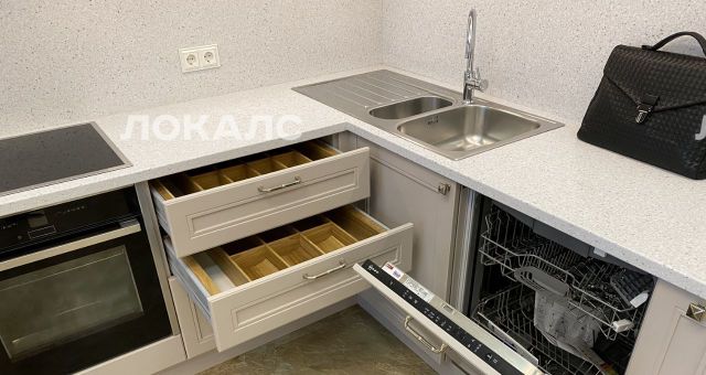 Аренда 1-к квартиры на 1-я Квесисская улица, 9, метро Савёловская, г. Москва