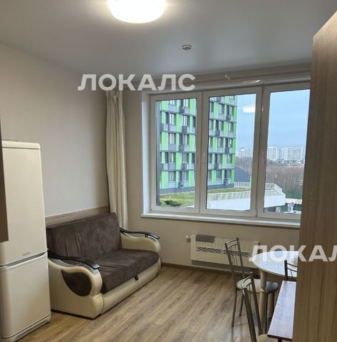 Аренда 1к квартиры на Востряковское шоссе, 7с3, метро Озёрная, г. Москва