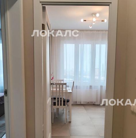 Сдам 1-комнатную квартиру на улица Берзарина, 32А, метро Октябрьское поле, г. Москва