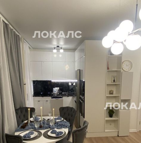 Снять 2х-комнатную квартиру на улица Уточкина, 5к2, метро Бунинская аллея, г. Москва