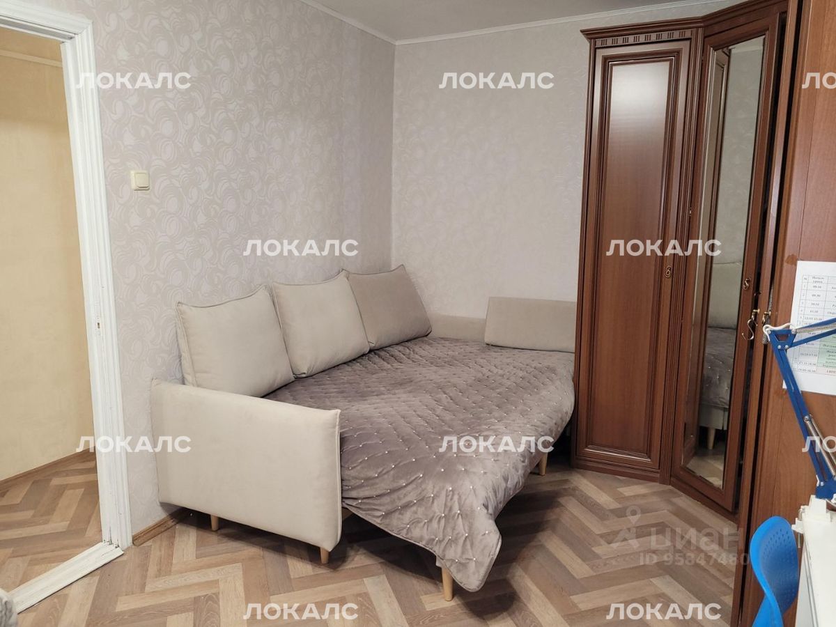 Сдам однокомнатную квартиру на 3-й Новомихалковский проезд, 7А, метро Окружная (Люблинская линия), г. Москва