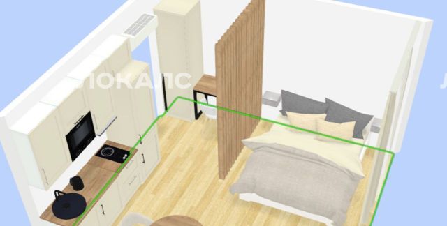 Сдаю однокомнатную квартиру на Иловайская улица, 2, метро Братиславская, г. Москва