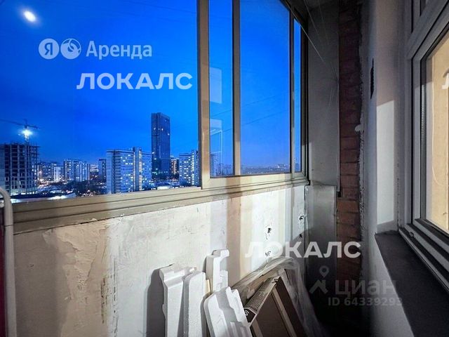 Сдается 1к квартира на улица Седова, 2К1, метро Улица Сергея Эйзенштейна, г. Москва