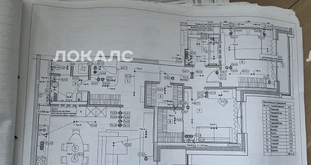 Сдаю 3-комнатную квартиру на улица Виктора Маслова, 2, метро Автозаводская (Замоскворецкая линия), г. Москва