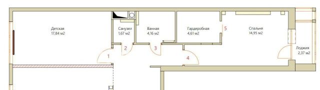 Сдаю 2к квартиру на проезд Серебрякова, 11к1, метро Улица Сергея Эйзенштейна, г. Москва