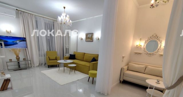 Аренда однокомнатной квартиры на улица Зорге, 9к1, метро Хорошёвская, г. Москва