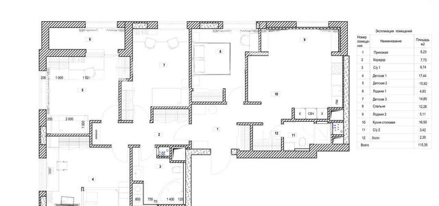 Сдается 4к квартира на улица Берзарина, 28Ак2, метро Октябрьское поле, г. Москва
