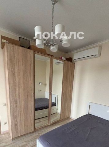 Сдам 1к квартиру на улица Адмирала Макарова, 6Бк1, метро Водный стадион, г. Москва