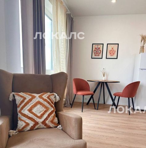 Сдаю однокомнатную квартиру на Дорожная улица, 46к1, метро Улица Академика Янгеля, г. Москва