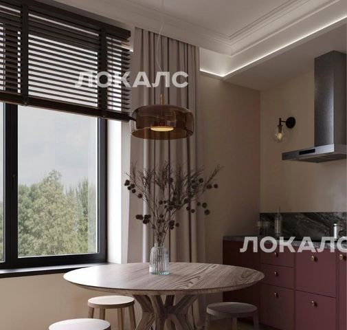 Сдам двухкомнатную квартиру на улица Врубеля, 4к1, метро Сокол, г. Москва