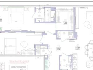 3-к кв. Санкт-Петербург просп. Патриотов, 35 (113.0 м²)
