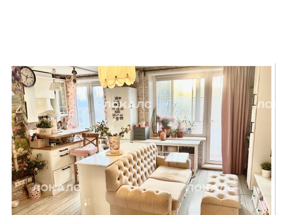 Сдаю 1-комнатную квартиру на Воронцовская улица, 46, метро Крестьянская застава, г. Москва