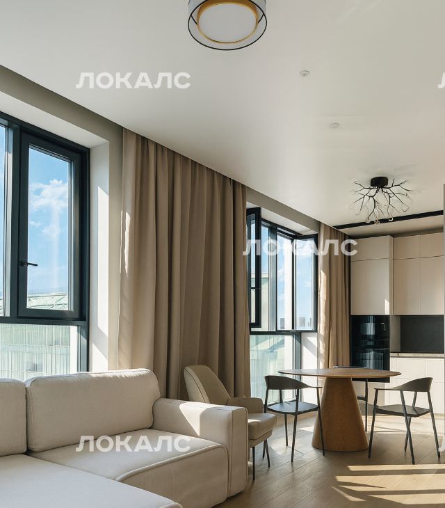 Аренда 2-к квартиры на Стремянный переулок, 2, г. Москва