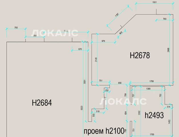 Сдается 1-комнатная квартира на 2-й Грайвороновский проезд, 42к2, метро Новохохловская, г. Москва