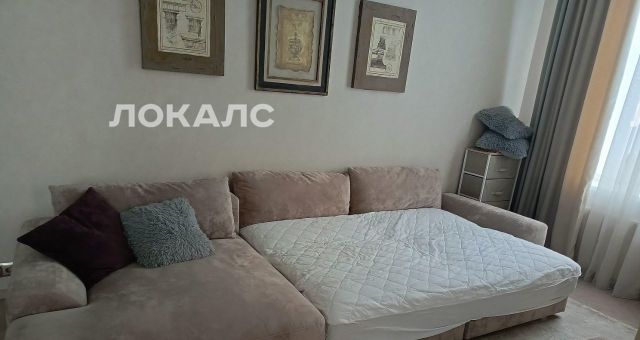 Сдам 1к квартиру на улица Корабельная, 6, метро Коломенская, г. Москва