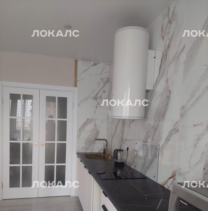 Аренда двухкомнатной квартиры на проезд Стройкомбината, 1, метро Озёрная, г. Москва