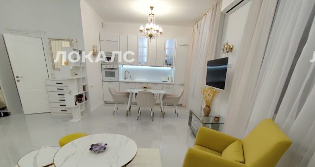 Сдам 1-комнатную квартиру на улица Зорге, 9к1, метро Полежаевская, г. Москва