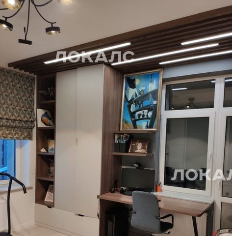 Снять 4к квартиру на улица Берзарина, 28Ак2, метро Октябрьское поле, г. Москва