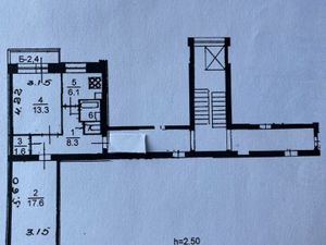 2-к кв. Санкт-Петербург ш. Революции, 37К1 (49.9 м²)