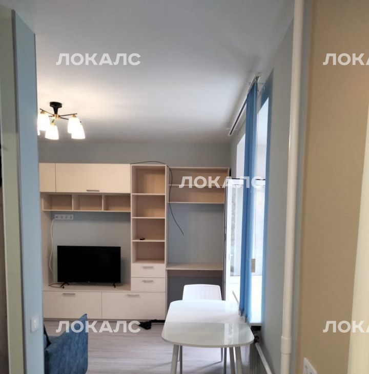 Сдается 1к квартира на улица Куусинена, 6К13, метро Хорошёвская, г. Москва