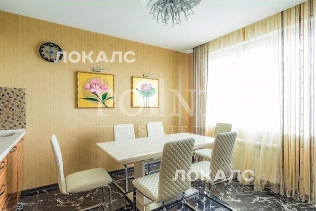 Сдается 2-комнатная квартира на Хорошевское шоссе, 16к2, метро Беговая, г. Москва