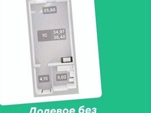 Студия Красноярский край, Красноярск ул. Светлова, 9 (37.0 м²)