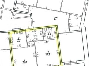 1-к кв. Санкт-Петербург просп. Обуховской обороны, 70к4 (55.9 м²)