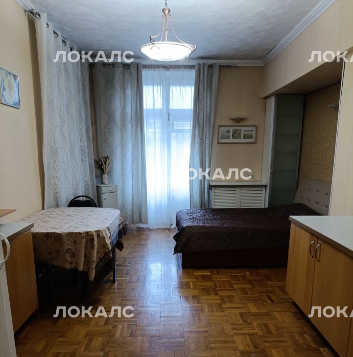 Снять 1-комнатную квартиру на улица Верхняя Масловка, 24, метро Динамо, г. Москва