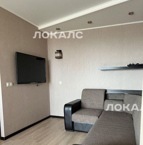 Снять 1-комнатную квартиру на Харьковская улица, 3К3, метро Пражская, г. Москва