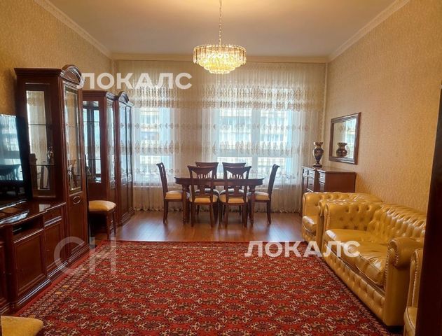 Сдается трехкомнатная квартира на Ленинский проспект, 107к1, г. Москва
