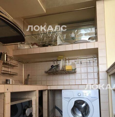 Сдается однокомнатная квартира на улица Генерала Глаголева, 25К1, метро Щукинская, г. Москва