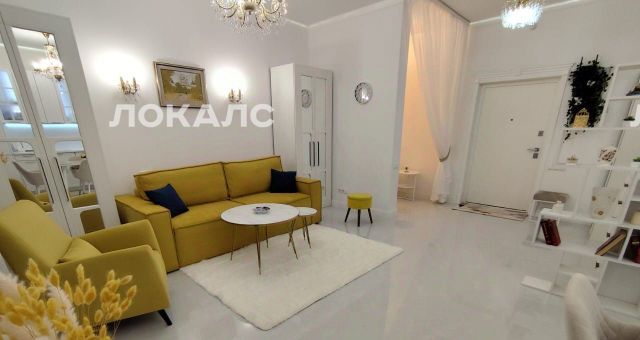 Сдам 1к квартиру на улица Зорге, 9к1, метро Зорге, г. Москва