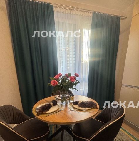 Сдается однокомнатная квартира на 3-я Хорошевская улица, 17А, метро Зорге, г. Москва