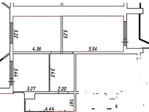 3-к кв. Москва Внуковское поселение, ул. Самуила Маршака, 20 (74.0 м²)