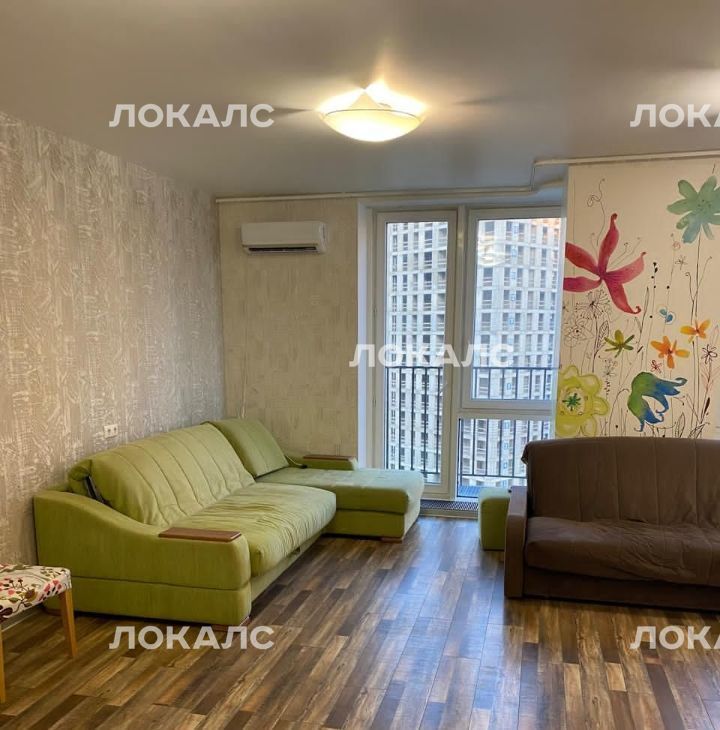 Сдаю 1к квартиру на улица Бачуринская, 13, метро Ольховая, г. Москва